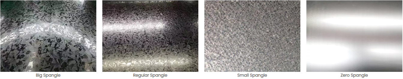 Spule aus verzinktem Blech